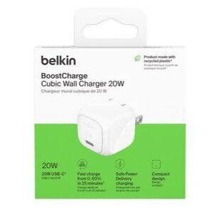 Belkin Compact USB-C Wall Charger 20W